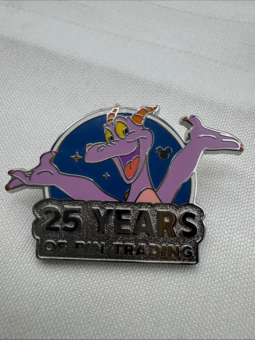 Disney CHASER Figment Hidden Mickey 25 Years of Pin Training 2025 wave A